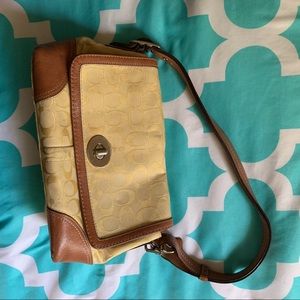Coach signature purse